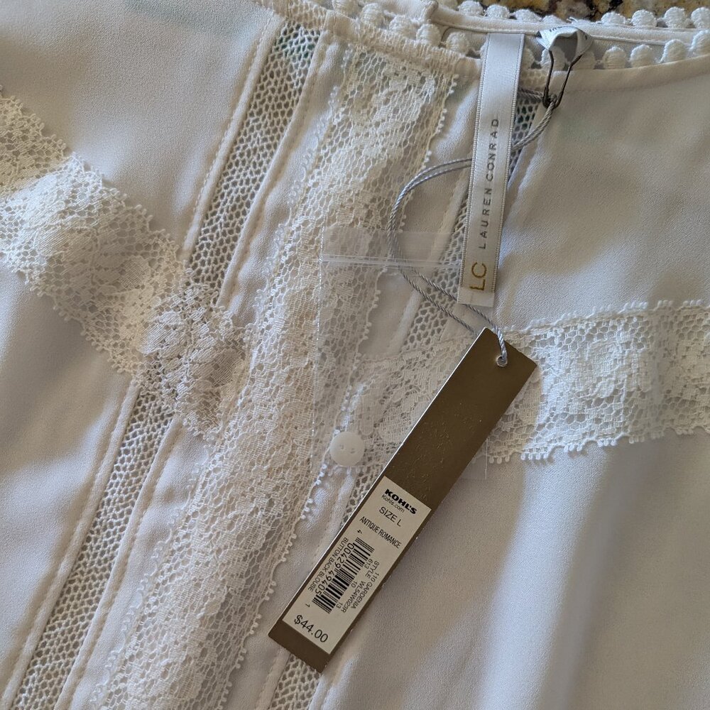 Lauren Conrad Antique Romance Blouse - Picture 5 of 7